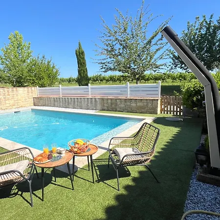 Maison De Charme&piscine - Vignoble Bordelais Massugas